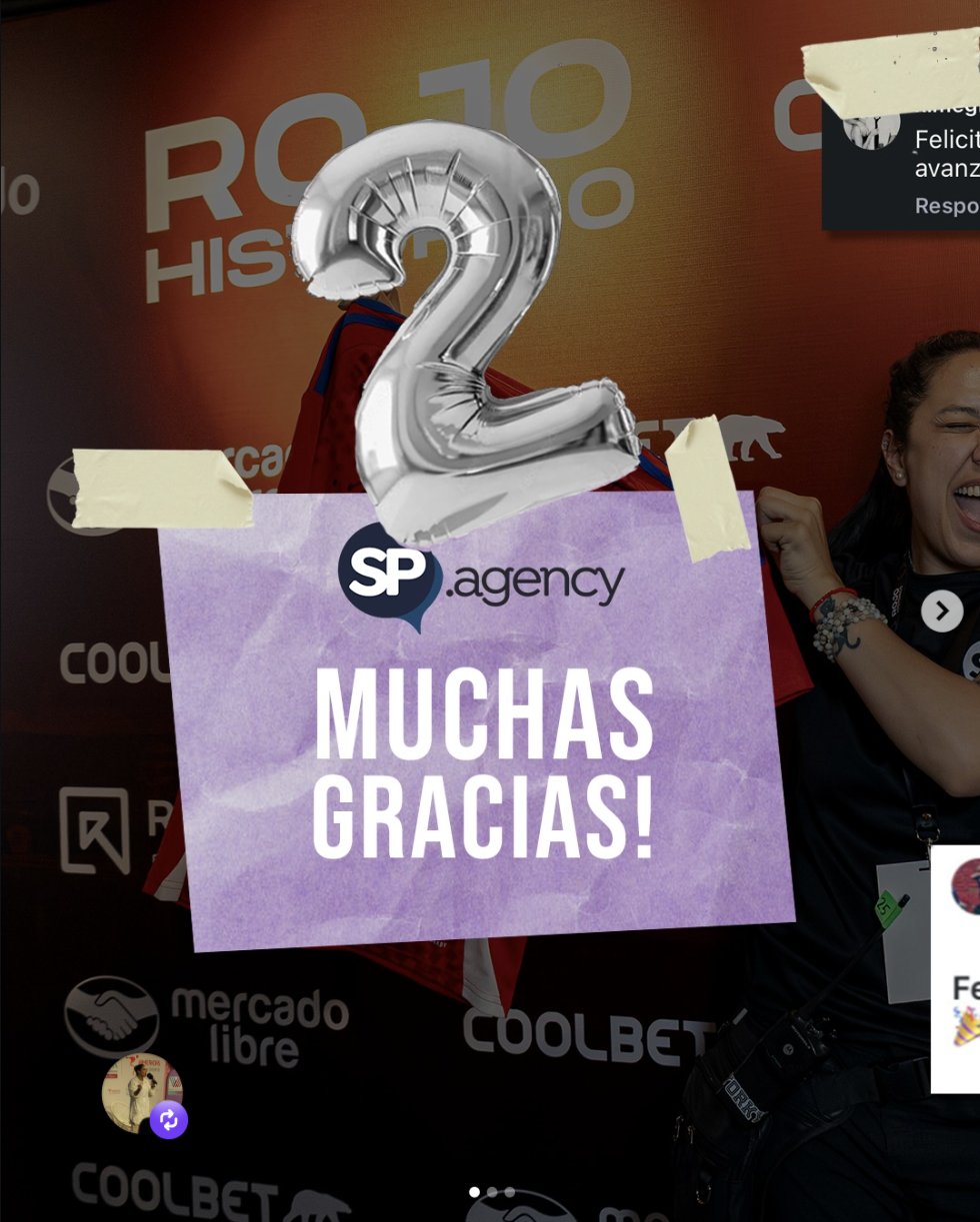 SP.agency celebrando 2 años