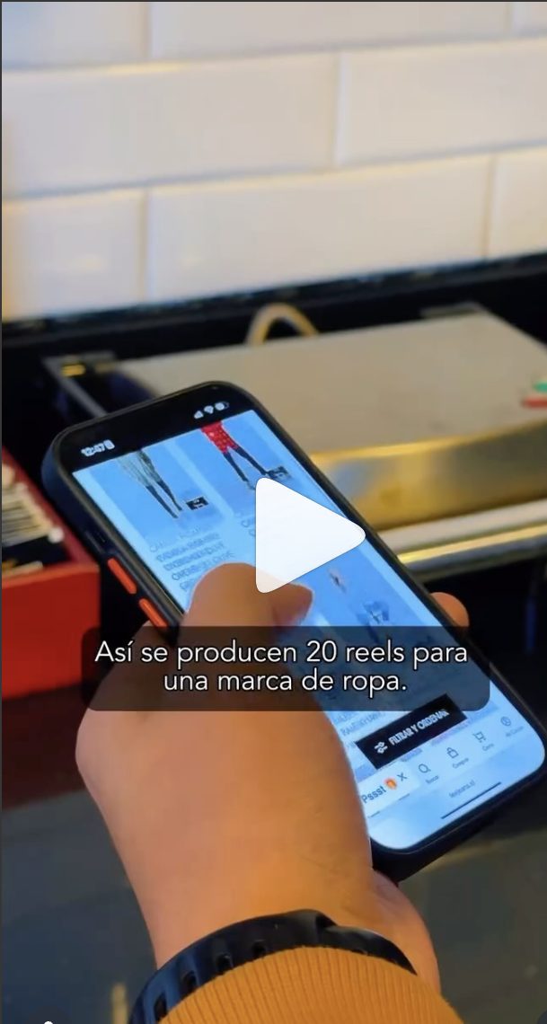 Así se producen los reels